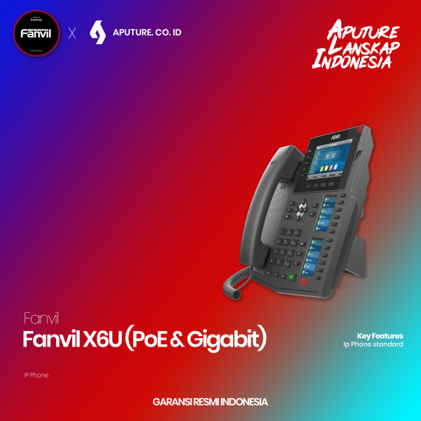 Fanvil X6U (PoE & Gigabit)